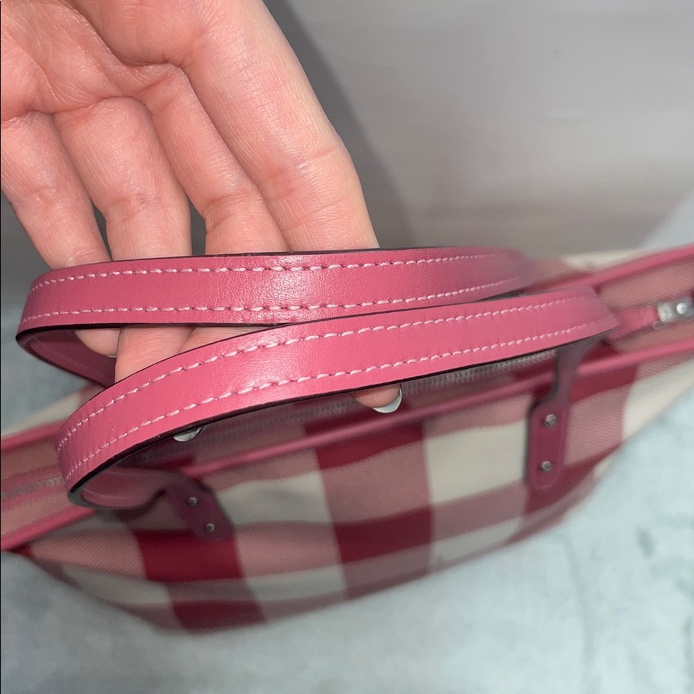 Coach ‘City’ Buffalo Plaid Print Zip Tote - Picture 3 of 10